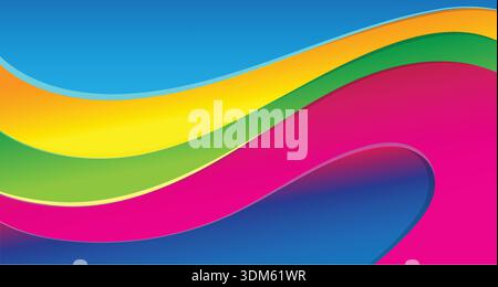 Abstract soft gradient background stock illustration Stock Vector
