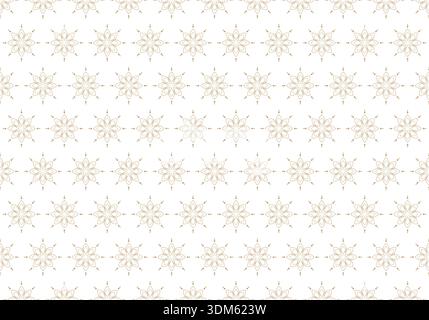 Vector seamless pattern brown stylish texture beautiful geometric modern back Stock Vector