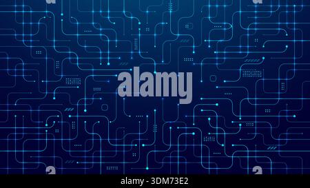 Technology background. Circuit board. Electronics components Stock Vector