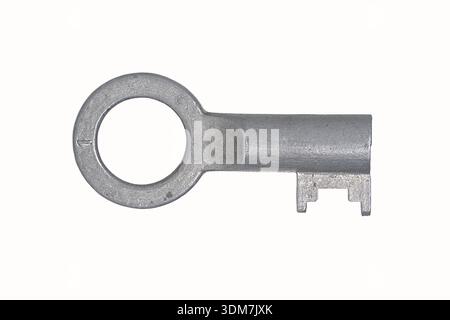 Small key isolated on white background Stock Photo