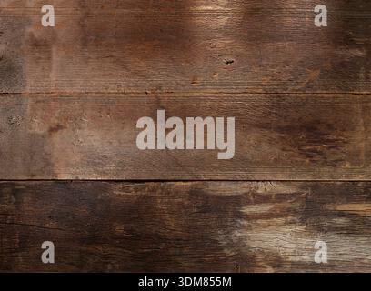 Rustic dark wood planks texture – natural wooden background Stock Photo