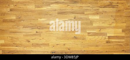 panoramic rustic light oak wood texture background Stock Photo