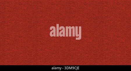 Red fabric background – seamless high resolution texture of textile material. Solid red canvas backdrop of woven linen cloth swatch. Stock Photo
