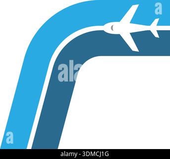 Plane icon image design illustration Stock Vector