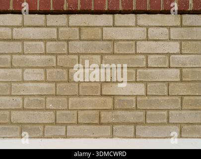 Old brick wall in Paris, France Stock Photo