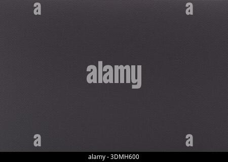 Close up of dark grey textured vinyl Stock Photo