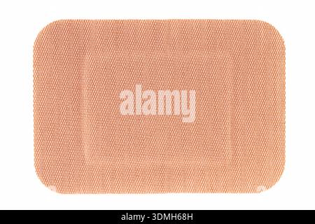 Elastoplast fabric plaster on white background Stock Photo