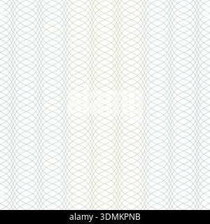 Protective ornament for various securities. Stock Vector