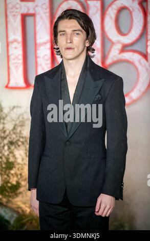 EWAN MITCHELL attends the UK premiere of 'Wuthering Heights' at Odeon