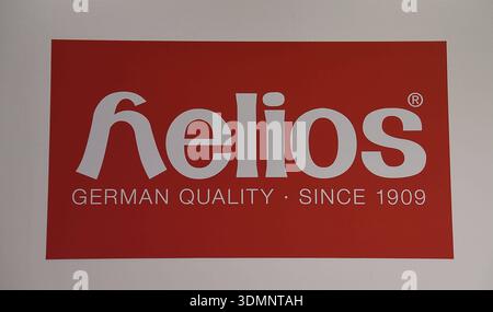06.02.2026, xhbx, Wirtschaft Messe, Ambiente 2026 v.l. Messestand helios, Thermoskannen aus Deutschland, Made in Germany DFL/DFB REGULATIONS PROHIBIT ANY USE OF PHOTOGRAPHS as IMAGE SEQUENCES and/or QUASI-VIDEO Frankfurt am Main *** 06 02 2026, xhbx, Wirtschaft Messe, Ambiente 2026 v l Exhibition stand helios, Thermos flasks from Germany, Made in Germany DFL DFB REGULATIONS PROHIBIT ANY USE OF PHOTOGRAPHS as IMAGE SEQUENCES and or QUASI VIDEO Frankfurt am Main Stock Photo