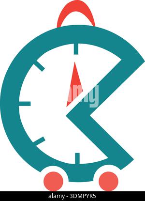 Chronometer speed business strategy icon vector Stock Vector