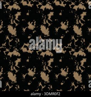 Seamless grunge texture background in black and beige. Abstract dirty surface pattern vector illustration for industrial design, rustic wallpaper, and Stock Vector