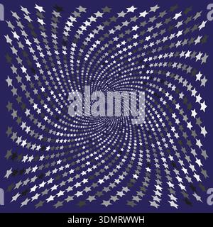 Professional celestial stars. Professional blue background. Magnificent celestial Vector. Magnificent masterpiece centerpiece. EPS 10. Stock Vector