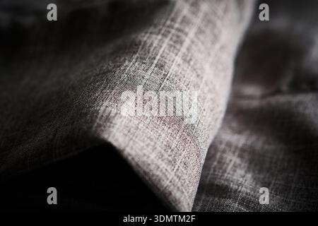 Fabric texture in soft natural light Stock Photo