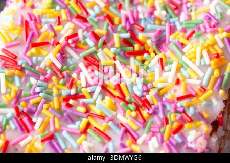 The Delicious Dessert Company Raspberry Funfetti Yum Yums Stock Photo
