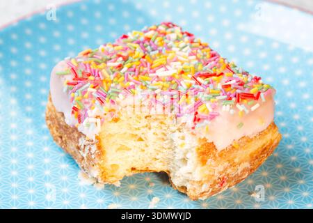 The Delicious Dessert Company Raspberry Funfetti Yum Yums Stock Photo