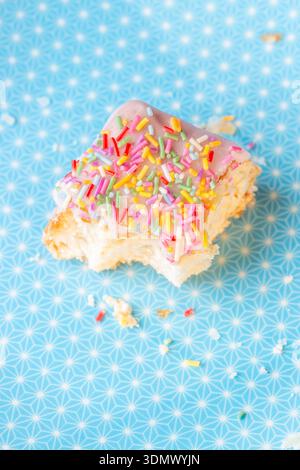 The Delicious Dessert Company Raspberry Funfetti Yum Yums Stock Photo
