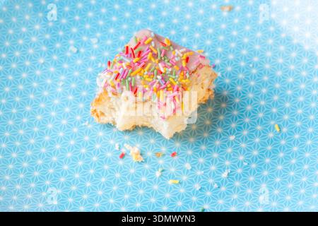 The Delicious Dessert Company Raspberry Funfetti Yum Yums Stock Photo