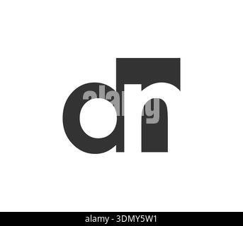 DN creative geometric initial based modern and minimal logo. Letter d n trendy fonts. Universal professional elegant techno vector design. Stock Vector