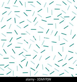 Abstract seamless pattern with geometric dots and rounded lines in soft muted colors. Stock Vector