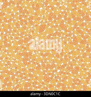 Minimal geometric background. Small triangle sizes. Multiple repeated inner triangles. Monotone style. Repeatable pattern. Awesome vector tiles. Stock Vector