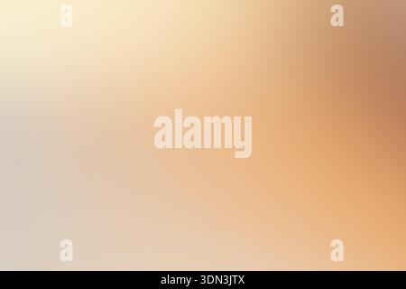 Blurring warm brown and beige colors creating an abstract gradient Stock Photo