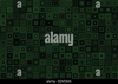 Geometric squares pattern abstract background vector design Stock Vector