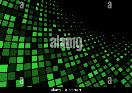 Glowing halftone particles abstract background vector design Stock Vector
