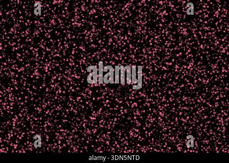 Red bubbles chaotic circles abstract background vector design Stock Vector