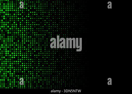 Dots circles halftone abstract background vector design Stock Vector