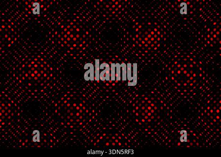 Wavy particles pattern abstract background vector design Stock Vector