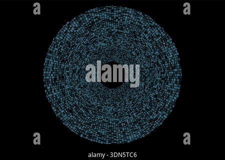 halftone circle ball abstract background Stock Vector