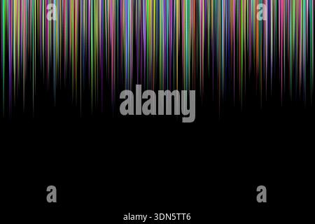 vertical lines abstract business card background Stock Vector