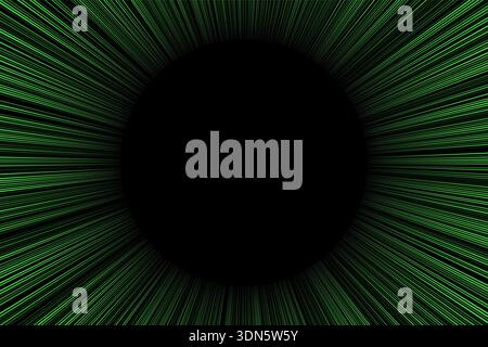 lines hole circle abstract background Stock Vector