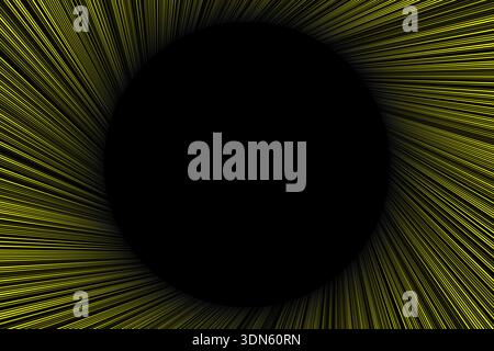 light rays abstract circle background Stock Vector