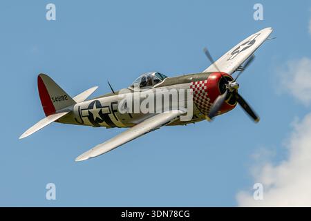 Republic P-47D Thunderbolt 'Nellie B' Stock Photo
