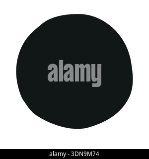 Vector hand drawn sketch doodle circle Stock Vector