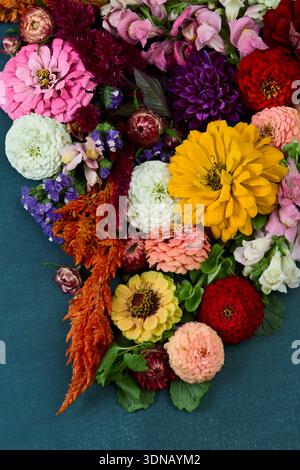 Still life on simple background with copy space for design Stock Photo