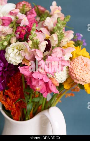 Still life on simple background with copy space for design Stock Photo