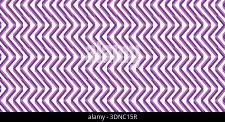 Seamless repeating zigzag pattern forming continuous rows. Stock Vector