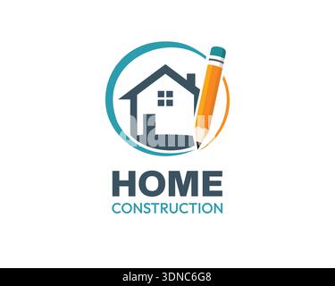 Construction logo, Home renovation logo, Home Maintenance Logo, Handyman Logo Template featuring House Construction, Renovation, Handyman & Property S Stock Vector