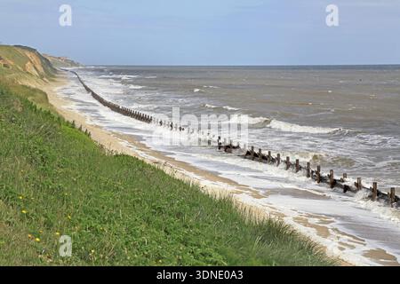 bacton on the norfolk coast Stock Photo - Alamy