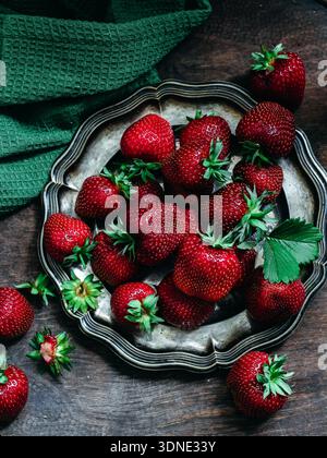 Fresh strawberries that are grown in farm Stock Photo - Alamy