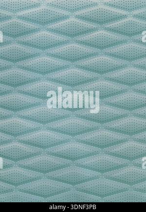 blue leather background and texture as a pattern for the interior car or a sofa or wall covering Stock Photo
