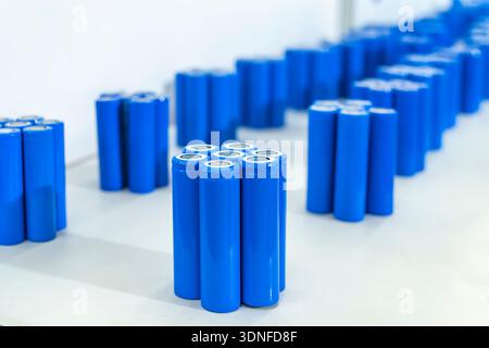 lithium battery Battery pack isolated on white Stock Photo
