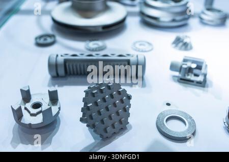 Object printed on metal 3d printer Stock Photo
