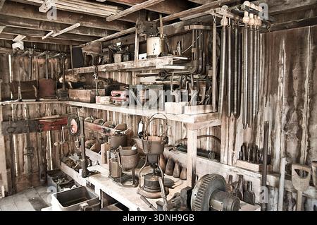 Tool shed Stock Photo