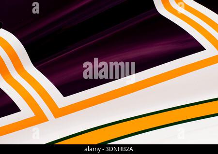 Orange stripes Stock Photo