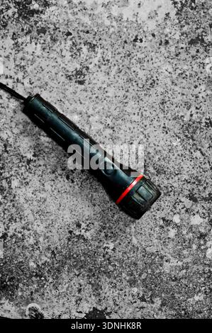 Torch flashlight Stock Photo