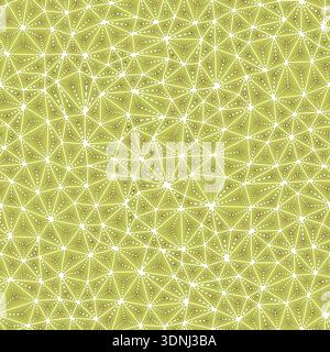 Minimal geometric background. Multiple repeated inner triangles. Compact triangles size. Single color tone style. Seamless pattern. Stock Vector